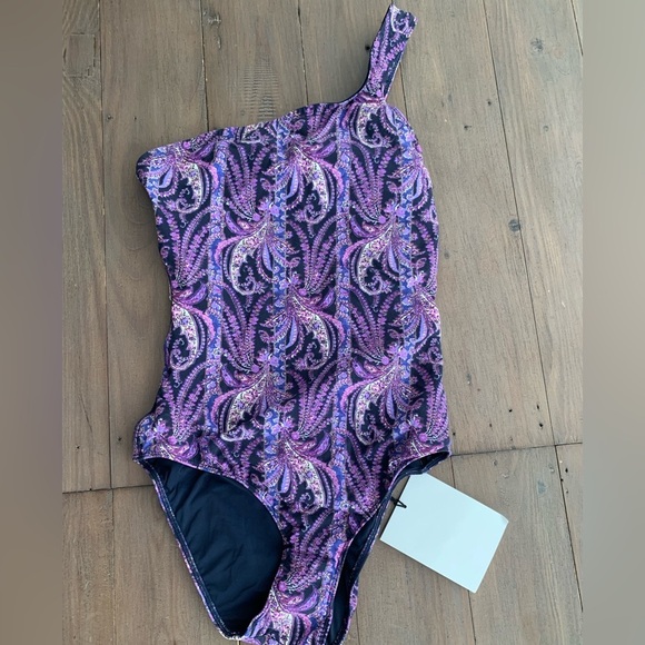 Isabel Marant Sage swimsuit faded night purple NWT - Picture 5 of 9